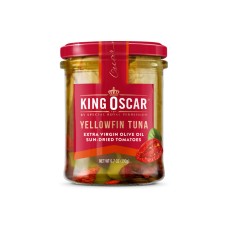 KING OSCAR: Yellowfin Tuna Fillet Sundried Tomato Garlic, 6.7 oz