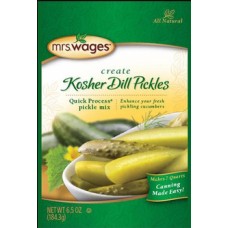 MRS WAGES: Kosher Dill Pickle Mix, 6.5 oz