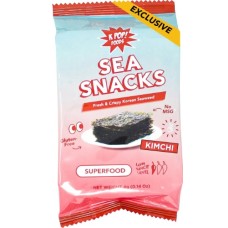 KPOP FOODS: Seaweed Chips Kimchi, 0.14 oz