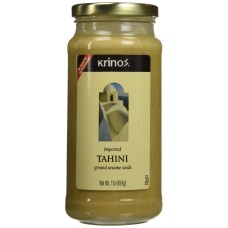 KRINOS: Imported Tahini Ground Sesame Seeds, 16 oz