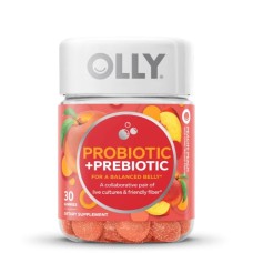 OLLY: Probiotic Plus Prebiotic Peachy Peach Gummies, 30 ea