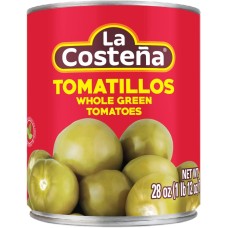 LA COSTENA: Tomatillos Whole Green Tomatoes, 28 oz