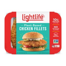 LIGHTLIFE: Plant Based Chicken Fillets, 8 oz
