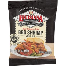 LOUISIANA FISH FRY: Bbq Shrimp Sauce Mix, 1.5 oz