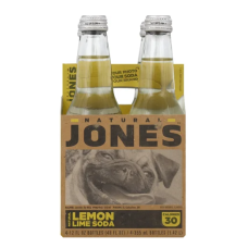 JONES: Lemon Lime Soda 4Pack, 48 fo