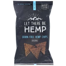 LET THERE BE HEMP: Original Grain Free Hemp Chips, 5 oz