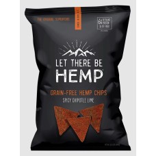 LET THERE BE HEMP: Spicy Chipotle Lime Grain Free Hemp Chips, 5 oz