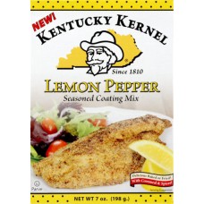 KENTUCKY KERNAL: Lemon Pepper Seasoned Coating Mix, 7 oz