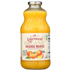 LAKEWOOD: Organic Orange and Mango Blend, 32 fo