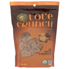 NATURES PATH: Dark Chocolate and Peanut Butter Granola, 11.5 oz