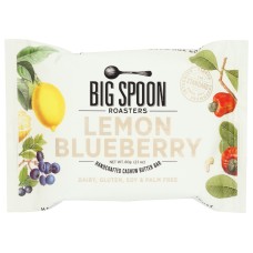BIG SPOON ROASTERS: Lemon Blueberry Cashew Butter Bar, 60 gm