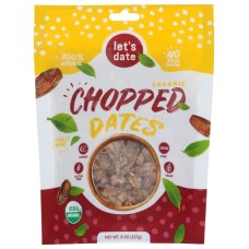 LETS DATE: Chopped Dates, 8 oz