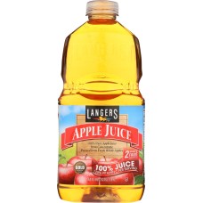 LANGERS: 100 Percent Apple Juice, 64 fo