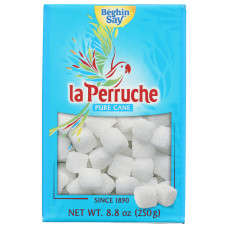 LA PERRUCHE: Rough Cut Cubes White Sugar, 8.8 oz LA PERRUCHE: Rough Cut Cubes White Sugar, 8.8 oz