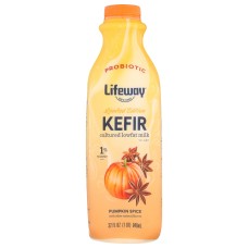 LIFEWAY: Low Fat Pumpkin Spice Kefir, 32 oz