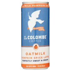 LA COLOMBE: Oatmilk Pumpkin Spice Latte, 9 fo