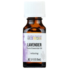 AURA CACIA: Lavender Essential Oil, 0.5 oz