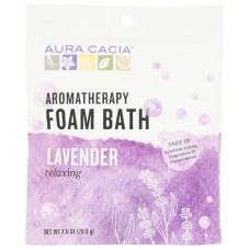 AURA CACIA: Lavender Foam Bath, 2.5 oz