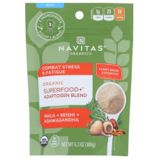 NAVITAS: Organic Superfood Adaptogen Blend, 6.3 oz