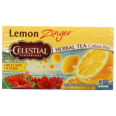 CELESTIAL SEASONINGS: Lemon Zinger Herbal Tea, 20 bg