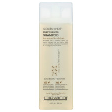 GIOVANNI COSMETICS: Golden Wheat Deep Cleanse Shampoo, 8.5 oz
