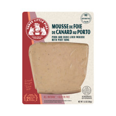 LES TRIOS PETITS: Mousse De Foie De Canard Au Porto, 5.5 oz