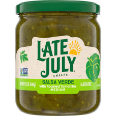 LATE JULY: Salsa Verde Roasted Tomatillo, 15.5 oz LATE JULY: Salsa Verde Roasted Tomatillo, 15.5 oz