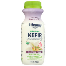 LIFEWAY: Organic Whole Milk Kefir Pistachio Vanilla, 8 fo LIFEWAY: Organic Whole Milk Kefir Pistachio Vanilla, 8 fo