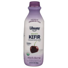 LIFEWAY: Organic Whole Milk Kefir Black Cherry, 32 fo LIFEWAY: Organic Whole Milk Kefir Black Cherry, 32 fo