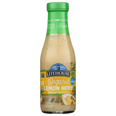 LITEHOUSE: Organic Lemon Herb Vinaigrette Dressing, 11.25 fl oz LITEHOUSE: Organic Lemon Herb Vinaigrette Dressing, 11.25 fl oz