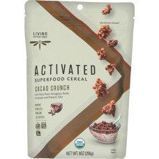 LIVING INTENTIONS: Superfood Cereal Cacao Crunch, 9 oz LIVING INTENTIONS: Superfood Cereal Cacao Crunch, 9 oz