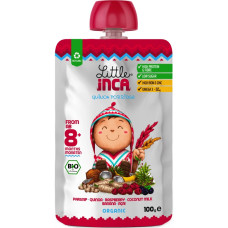 LITTLE INCA: Quinoa Coconut Berry Baby Food, 3.5 oz LITTLE INCA: Quinoa Coconut Berry Baby Food, 3.5 oz