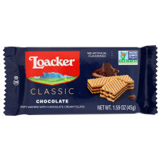 LOACKER: Classic Chocolate Wafer, 1.59 oz LOACKER: Classic Chocolate Wafer, 1.59 oz