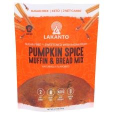 LAKANTO: Pumpkin Spice Muffin Bread Mix, 6.77 oz