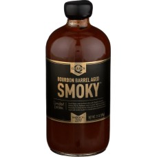 LILLIES Q: Bourbon Barrel Aged Smoky BBQ Sauce, 21 oz