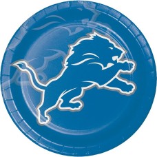 CREATIVE CONVERTING: Dinner Plate Detroit Lions, 8 ea