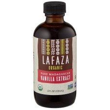 LAFAZA: Vanilla Extract Madagascar Bourbon Organic, 4 oz