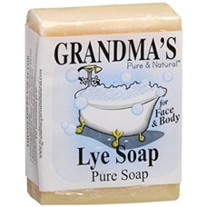 GRANDMAS PURE & NTL: Lye Soap, 6 oz