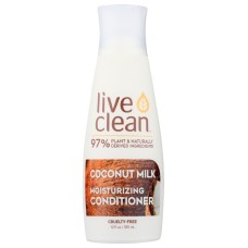 LIVE CLEAN: Coconut Milk Conditioner, 12 oz