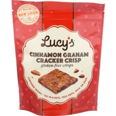 LUCYS: Graham Cracker Cinnamon Crisp, 4.5 oz