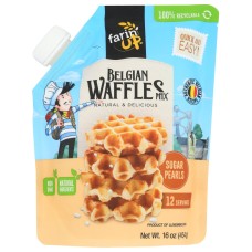 FARINUP: Belgian Waffle Mix, 16 oz