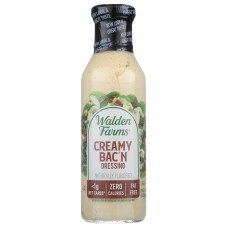 WALDEN FARMS: Creamy Bacon Zero Calorie Dressing, 12 fl