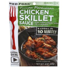 RED FORK: Chicken Tuscan Parmesan Pouch, 8 oz