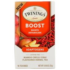 TWINING TEA: Tea Adaptogens Boost, 18 bg