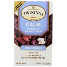TWINING TEA: Tea Adaptogens Calm, 18 bg