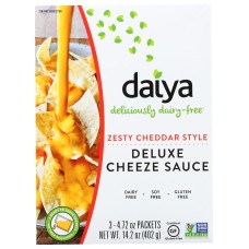 DAIYA: Sauce Zesty Chez Chdr Dlx, 14.2 oz