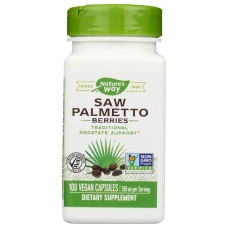 NATURES WAY: Saw Palmetto Berries 100Vegcp, 100 cp