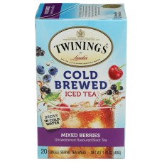 TWINING TEA: Tea Cold Brw Mxd Berries, 20 bg
