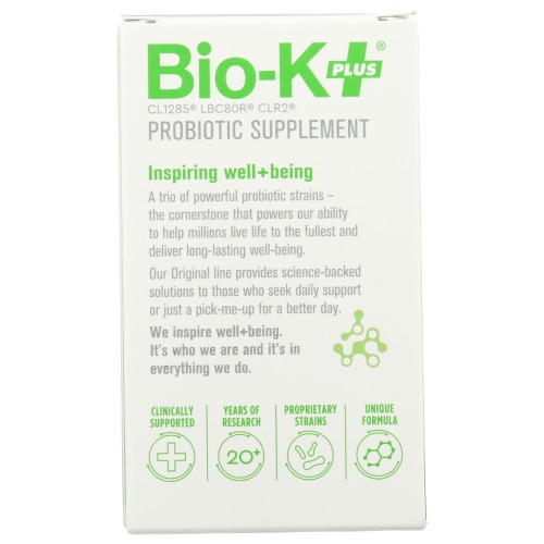 BIO K: Probiotic Daily 50Bil, 30 CP