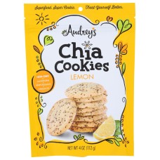 AUDREYS: Cookie Chia Lemon, 4 oz